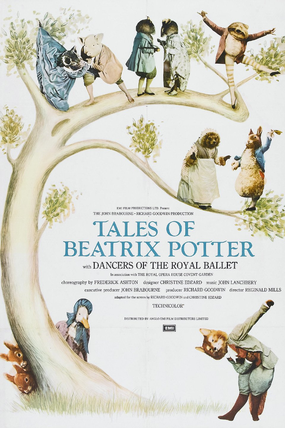 L'affiche du film Peter Rabbit and Tales of Beatrix Potter