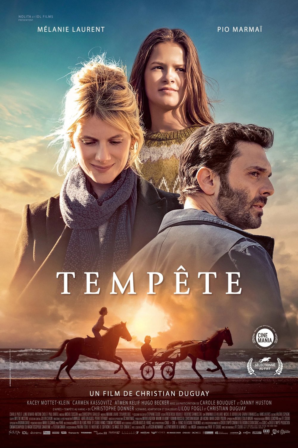 L'affiche du film Tempête