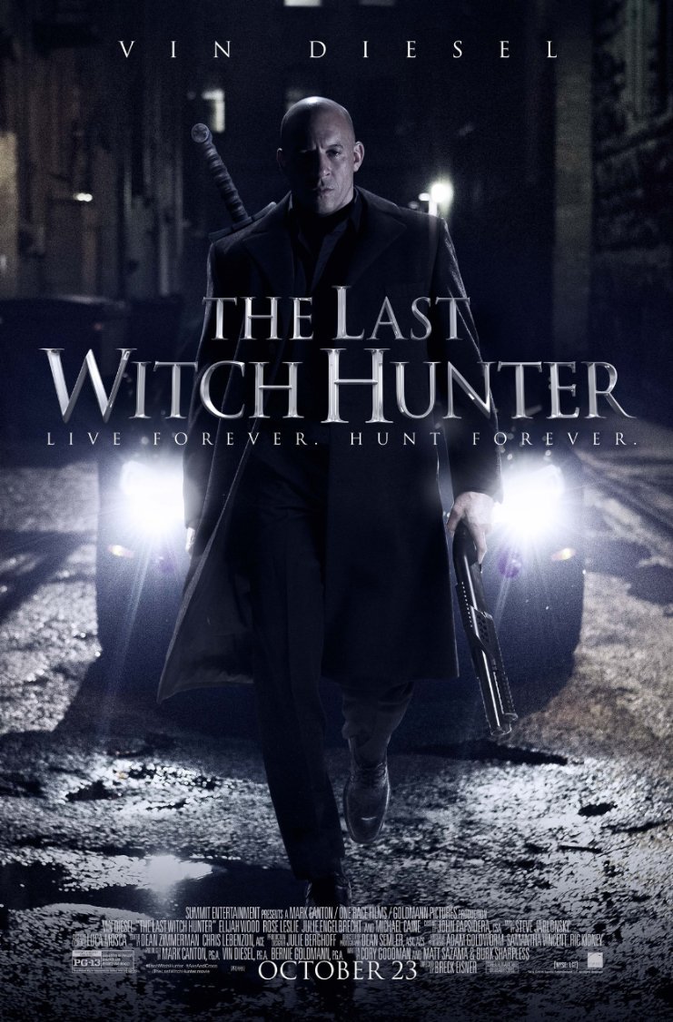 L'affiche du film The Last Witch Hunter