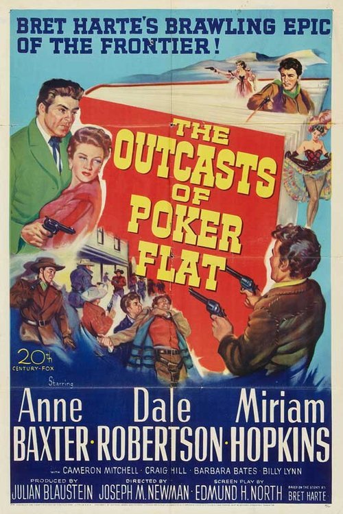 L'affiche du film The Outcasts of Poker Flat