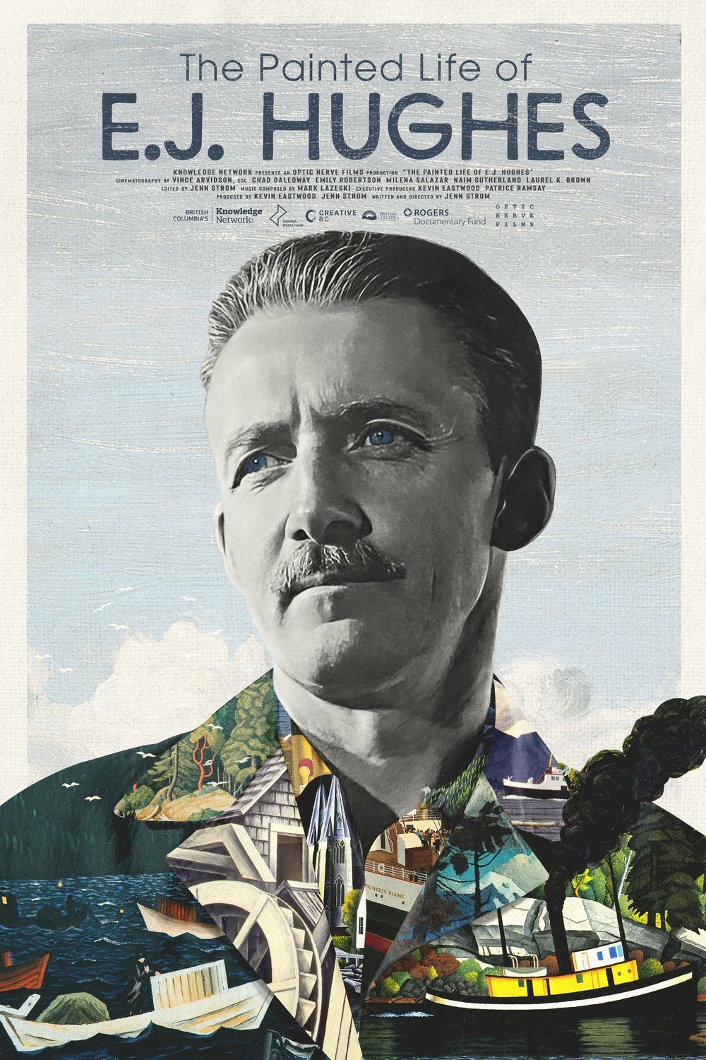 L'affiche du film The Painted Life of E.J. Hughes