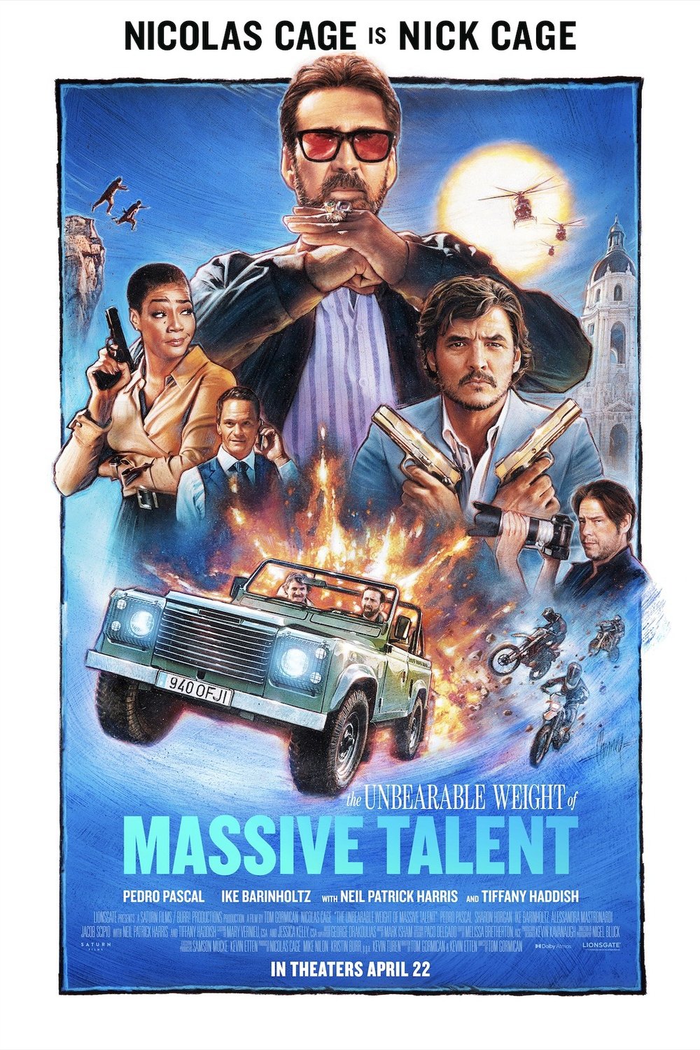 Poster of the movie The Unbearable Weight of Massive Talent