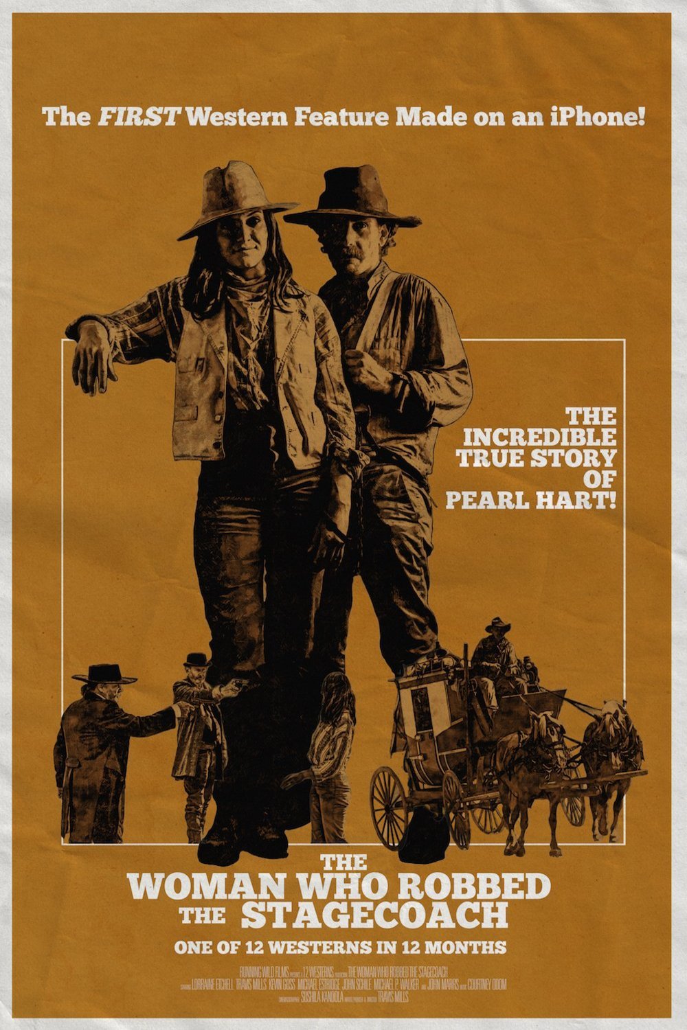 Poster of the movie The Woman Who Robbed the Stagecoach [2021]