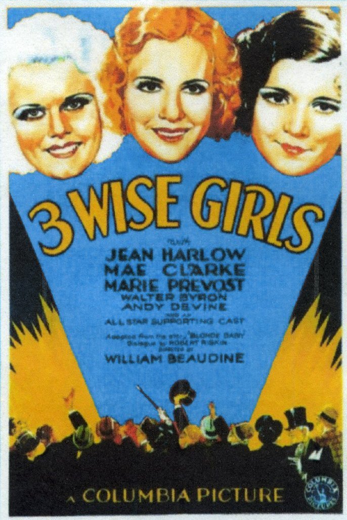 L'affiche du film Three Wise Girls [1931]