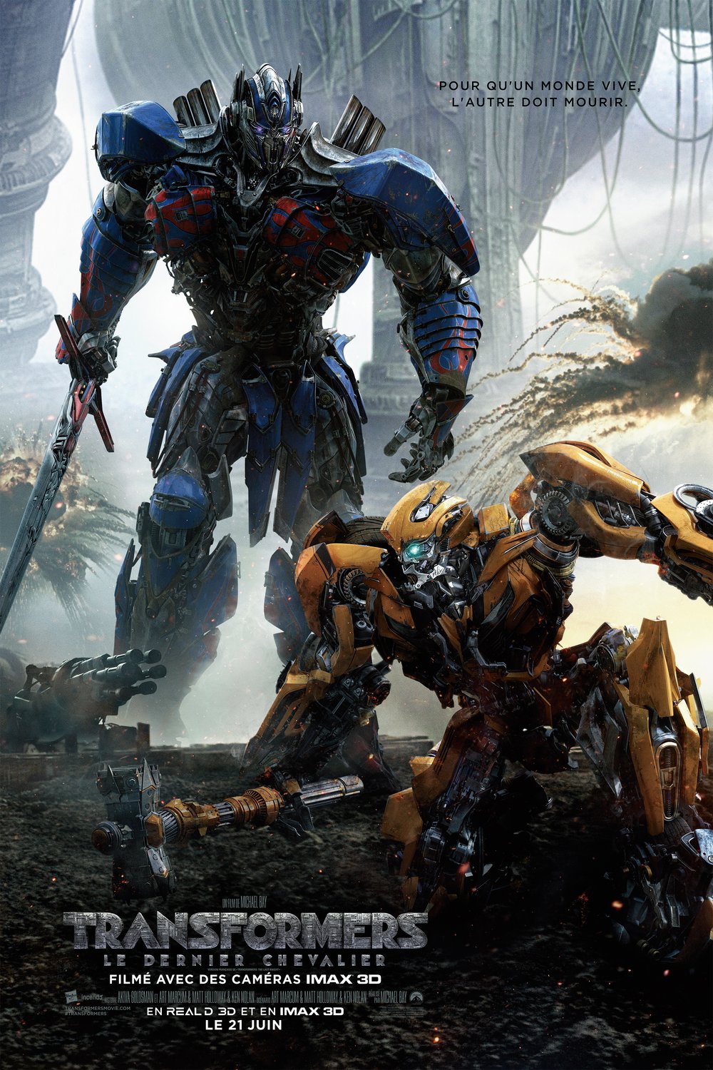 Poster of the movie Transformers: Le dernier chevalier