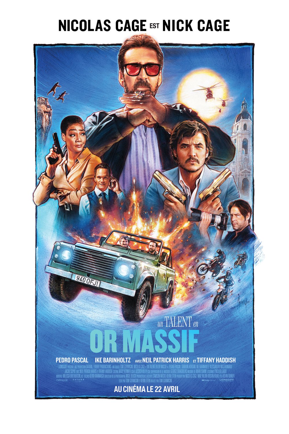 L'affiche du film Un talent en or massif [2021]