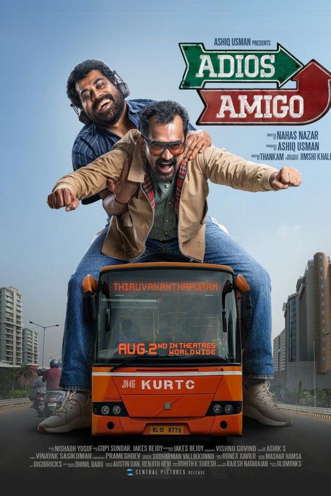 L'affiche du film Adios Amigo [2024]