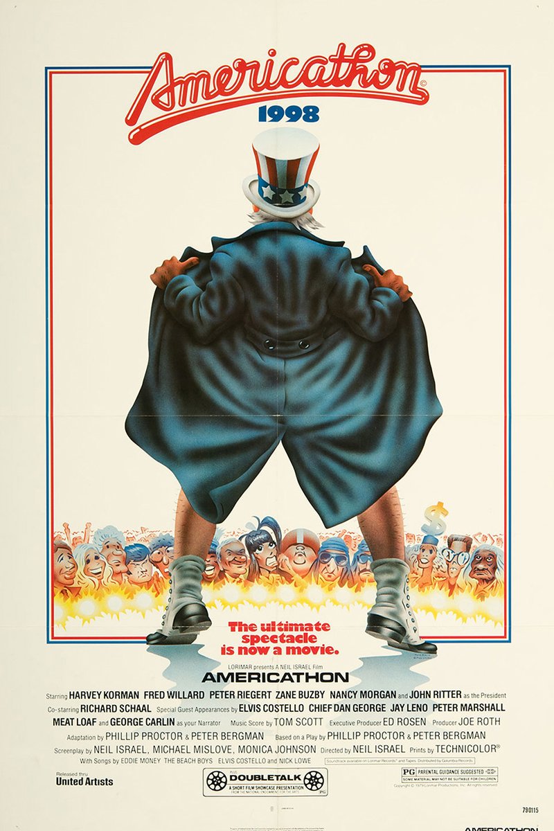 L'affiche du film Americathon
