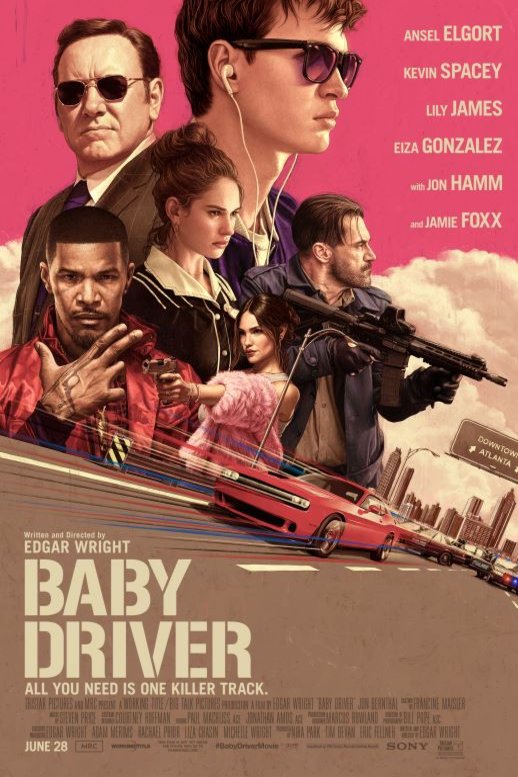 L'affiche du film Baby Driver [2017]