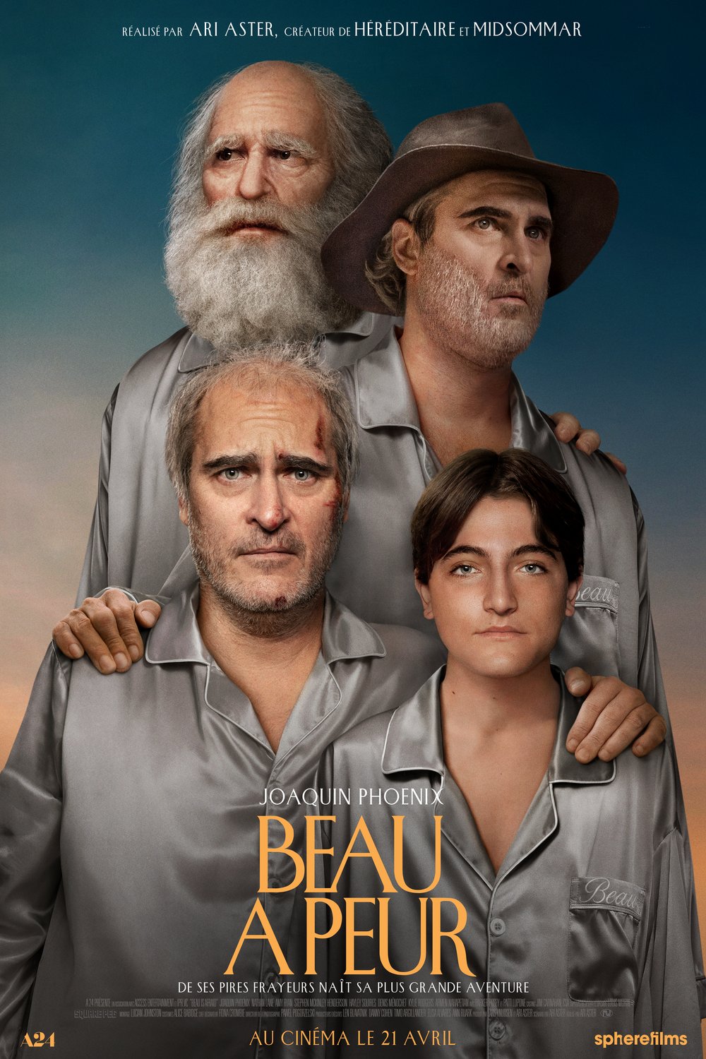 L'affiche du film Beau a peur [2023]