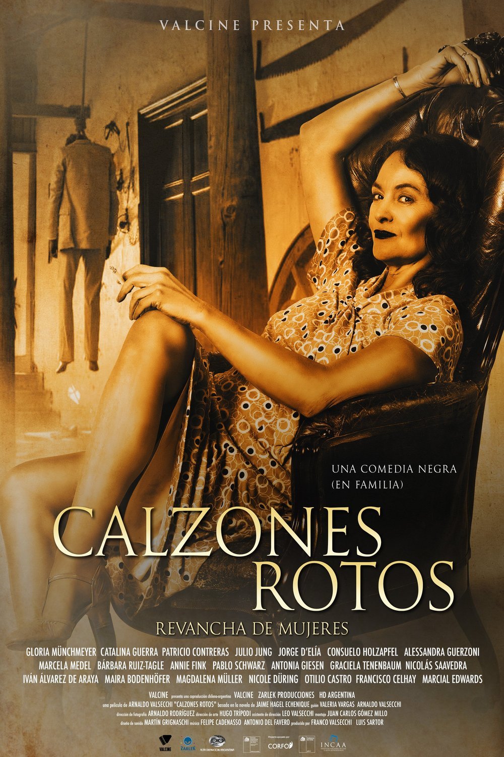 L'affiche originale du film Broken Panties en espagnol