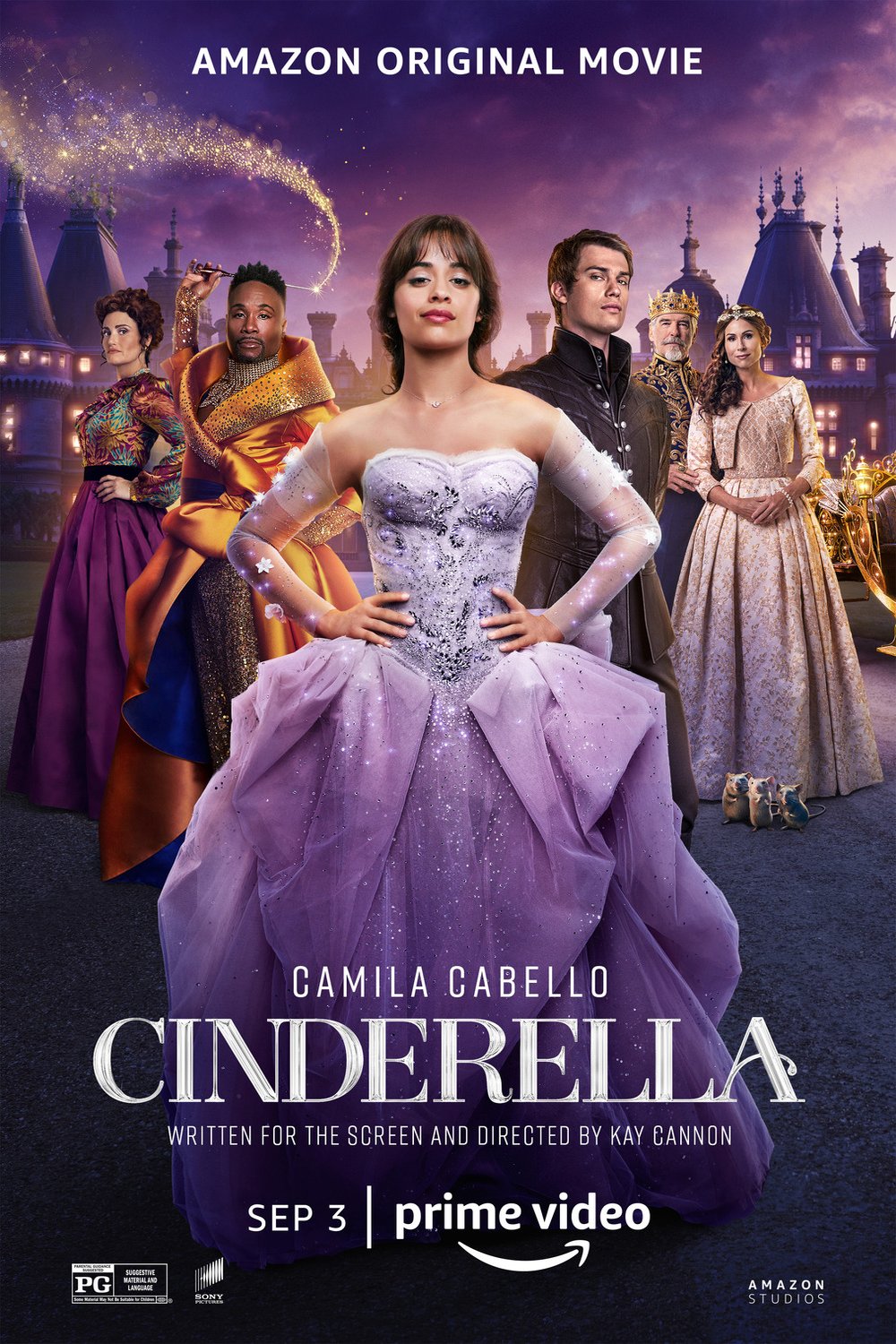 L'affiche du film Cinderella [2021]