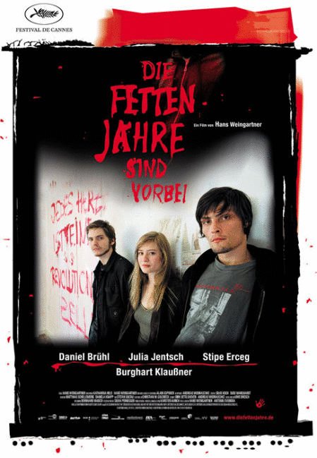German poster of the movie The Edukators