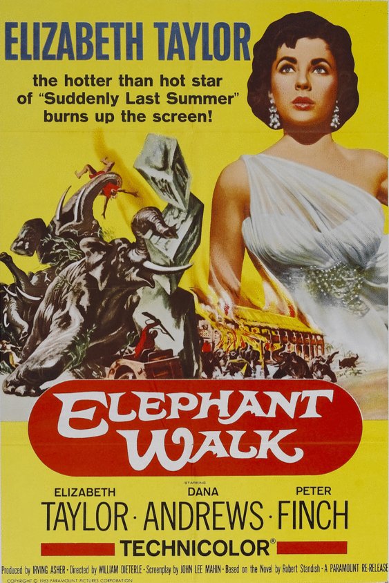L'affiche du film Elephant Walk