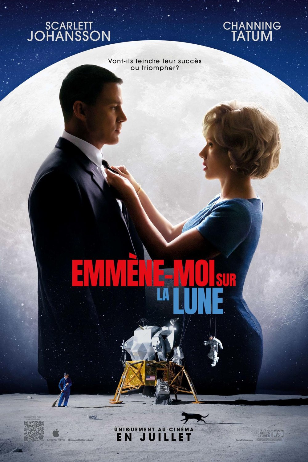 L'affiche du film Emmène-moi sur la Lune [2024]