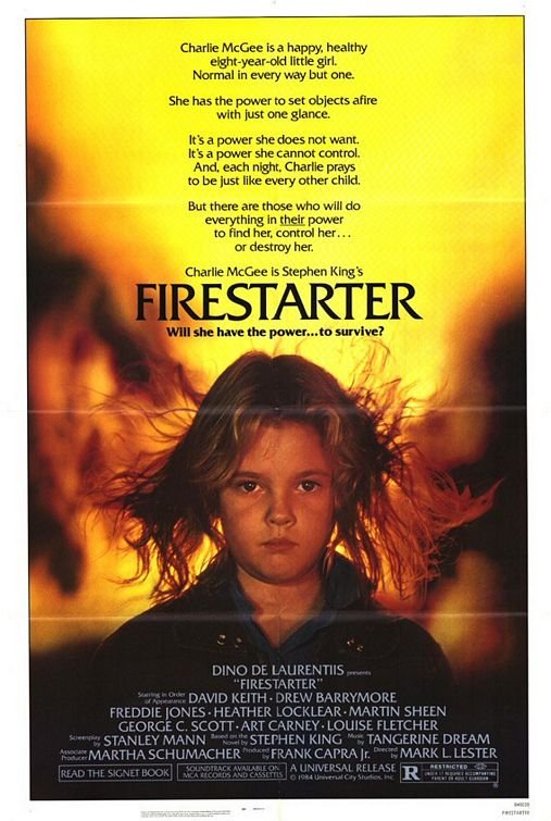 L'affiche du film Firestarter