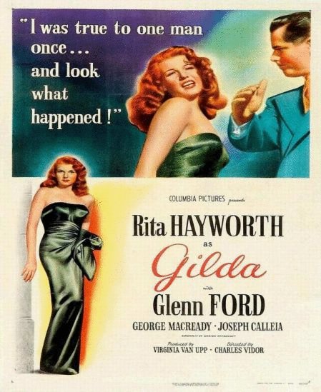 L'affiche du film Gilda