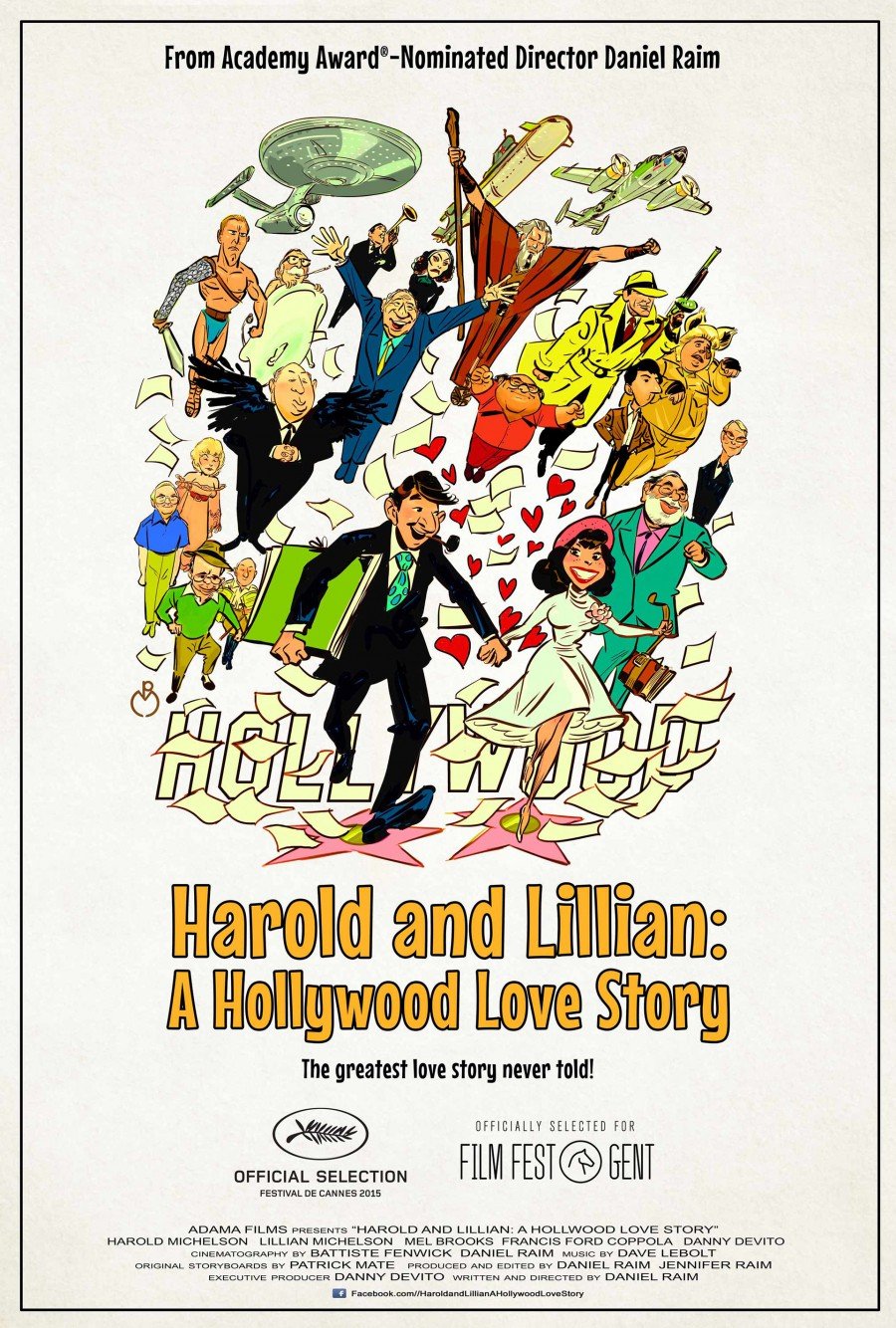 L'affiche du film Harold and Lillian: A Hollywood Love Story