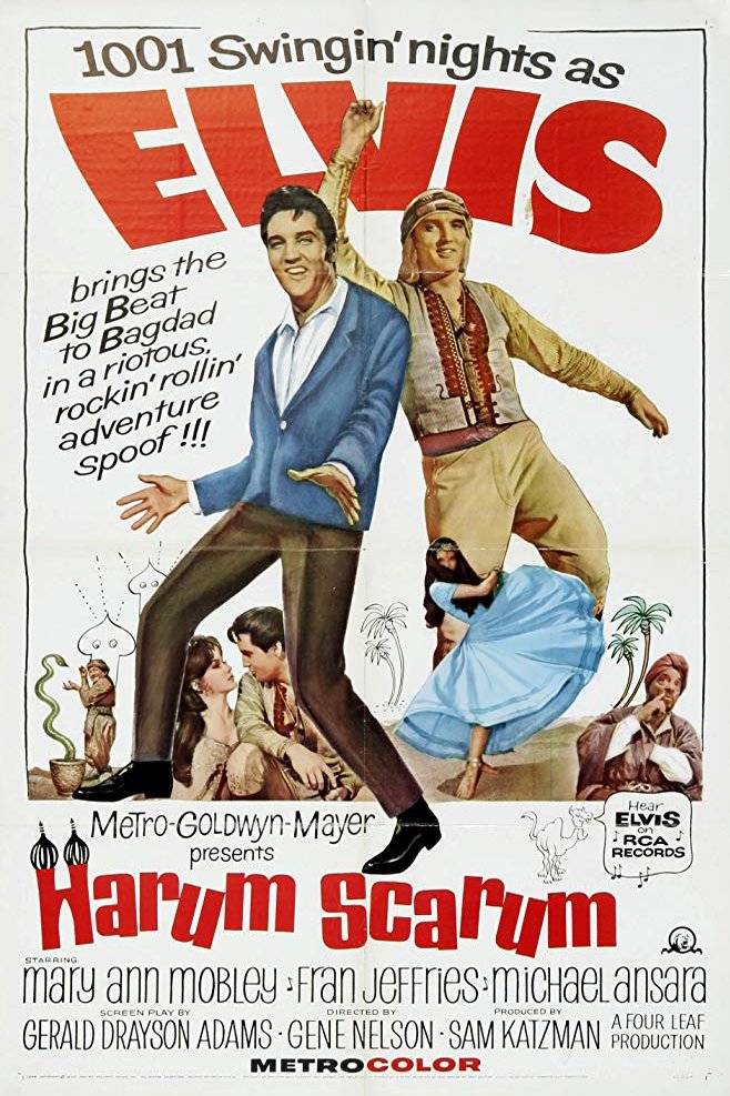 L'affiche du film Harum Scarum
