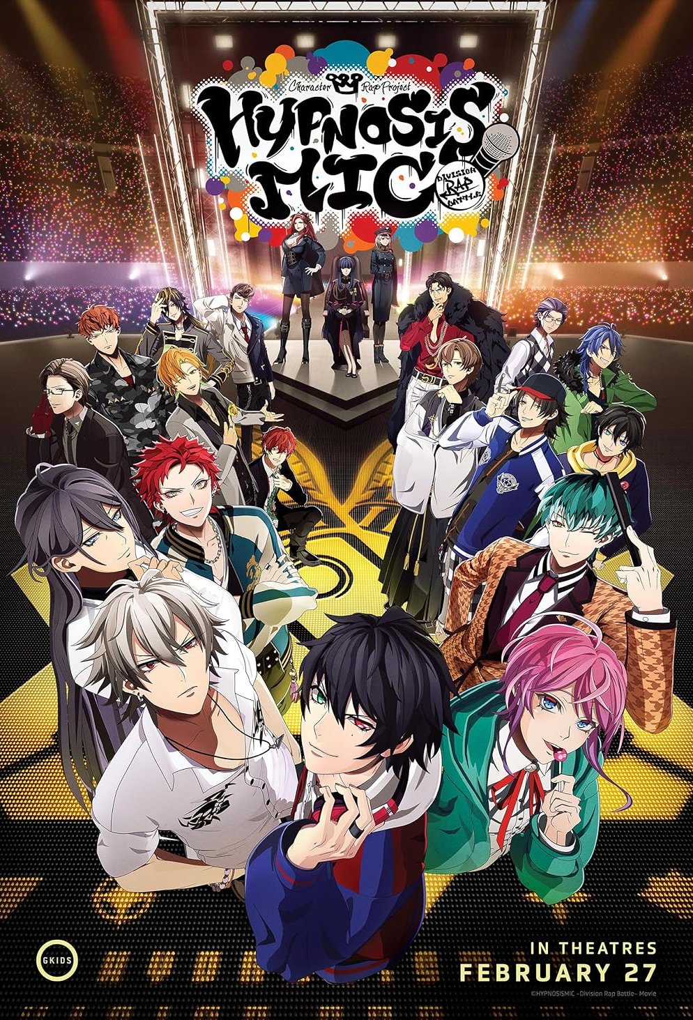 Poster of the movie Hypnosismic -Division Rap Battle- Interactive Movie