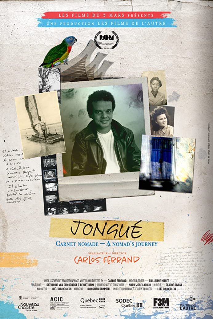L'affiche du film Jongué, carnet nomade