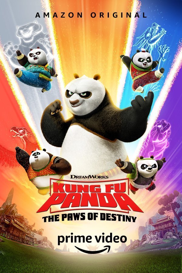 L'affiche du film Kung Fu Panda: The Paws of Destiny