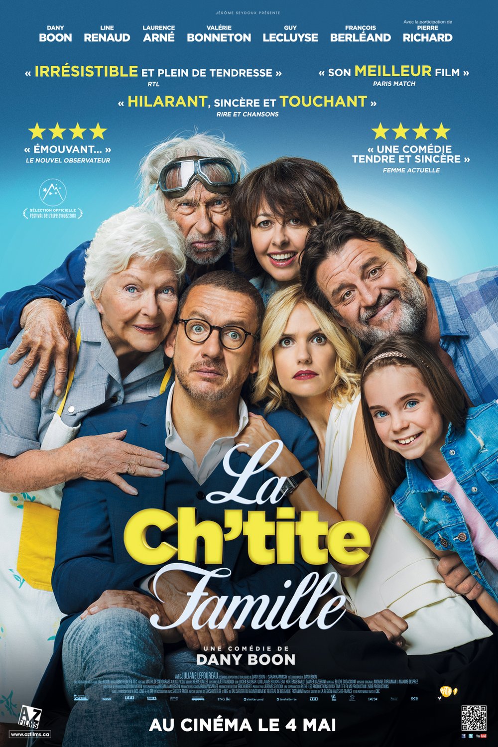 Poster of the movie La Ch'tite famille