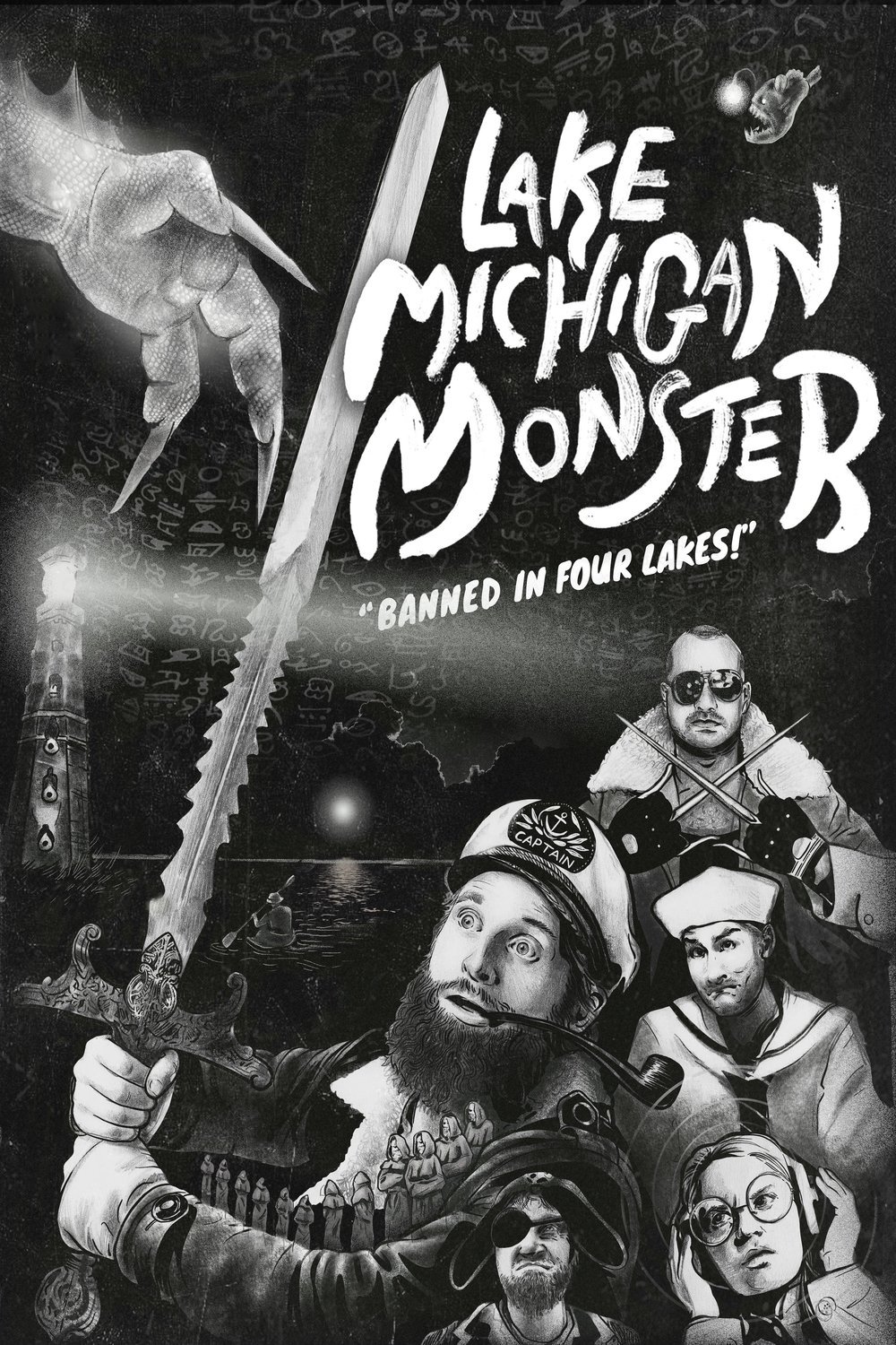 L'affiche du film Lake Michigan Monster