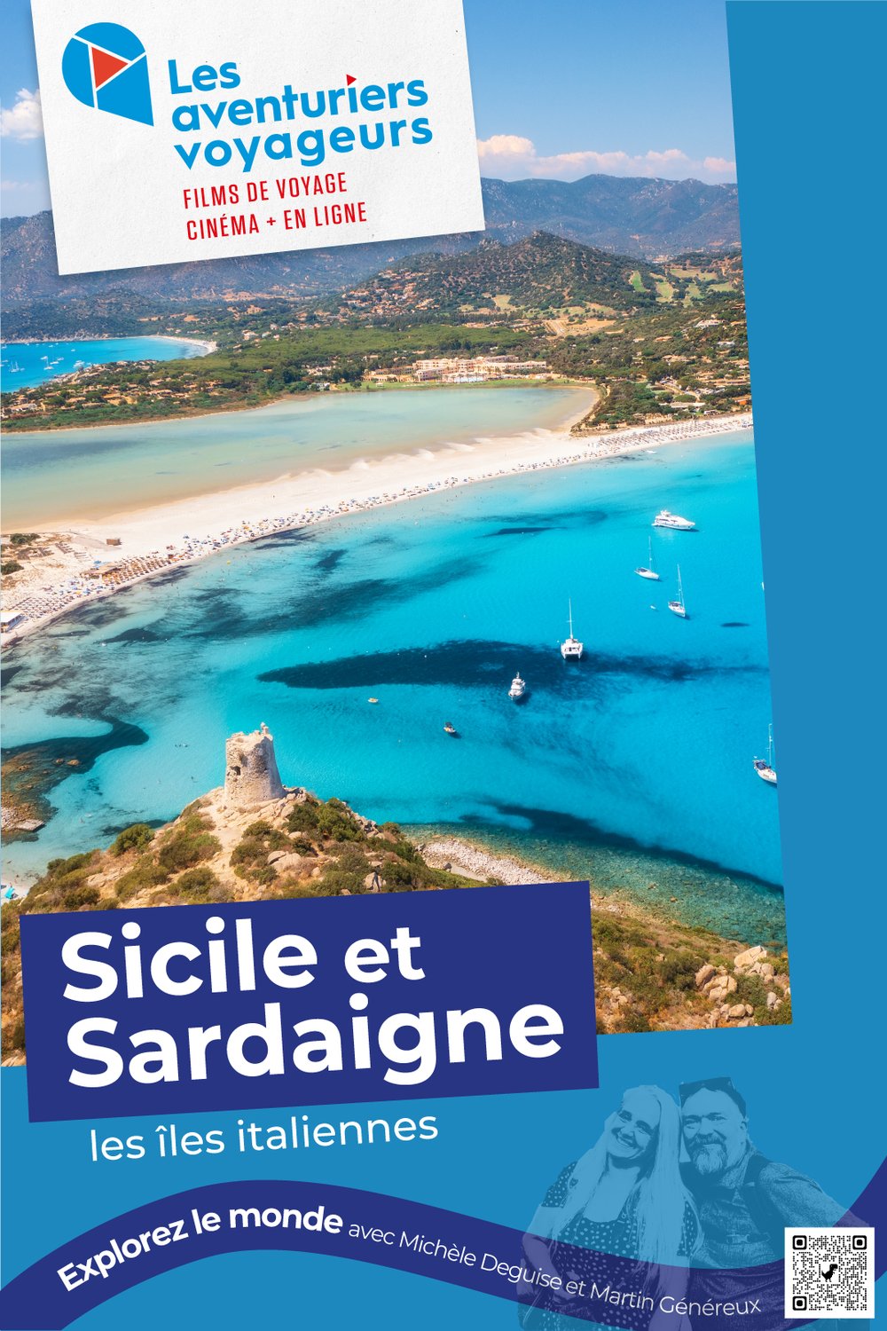 Poster of the movie Les aventuriers voyageurs: Sicile et Sardaigne [2025]