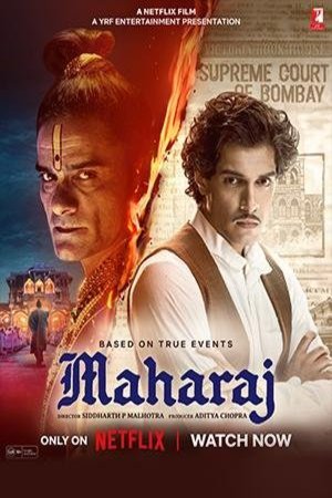 L'affiche du film Maharaj [2024]