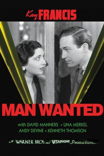 L'affiche du film Man Wanted