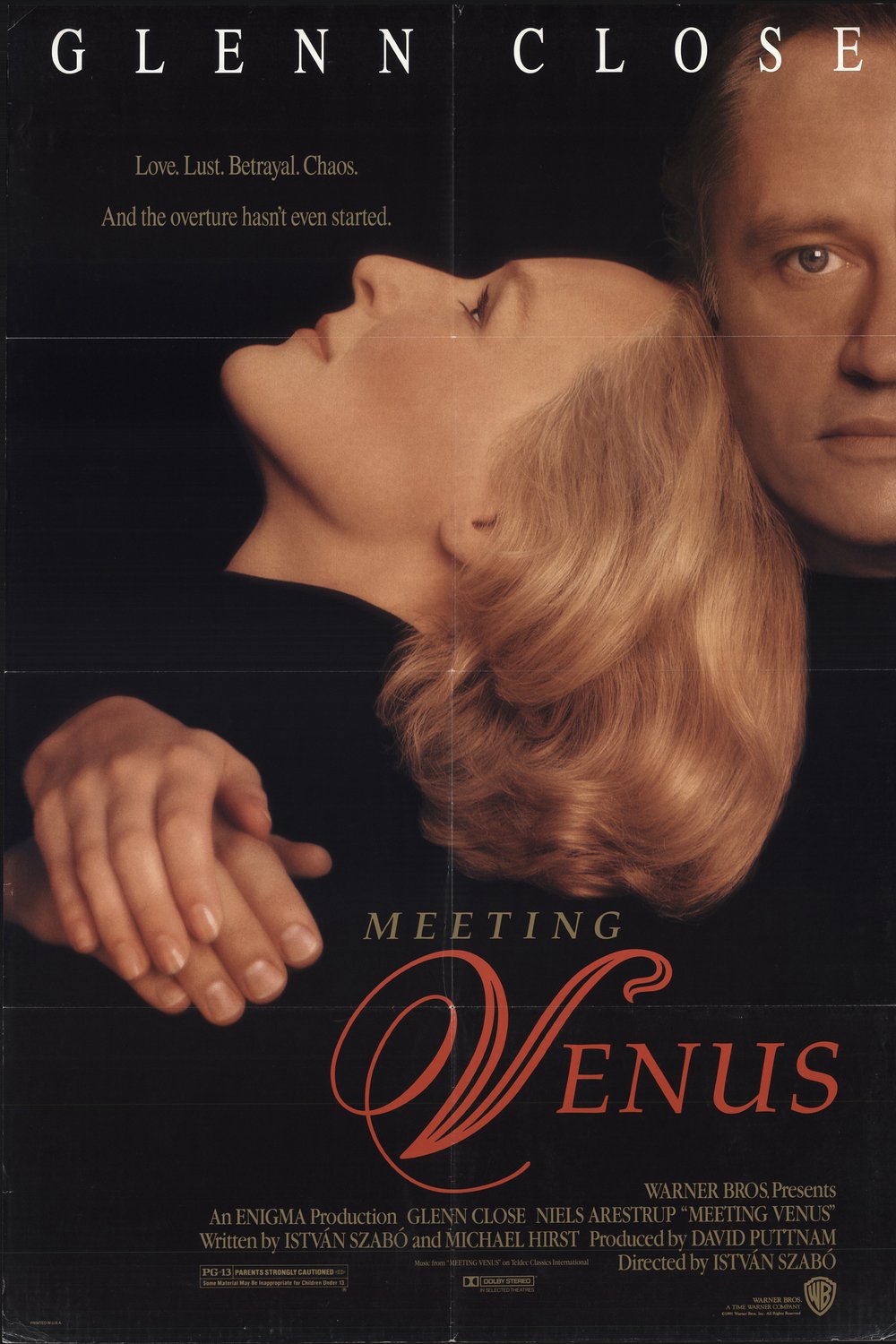 German poster of the movie Meeting Venus