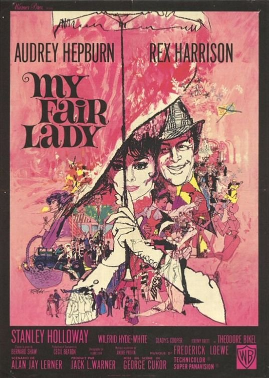 L'affiche du film My Fair Lady