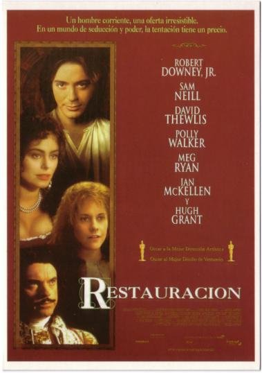 L'affiche du film Restoration