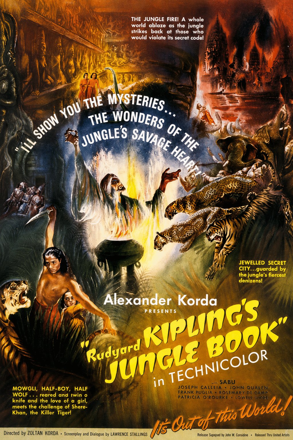 Poster of the movie Jungle Book [1942]
