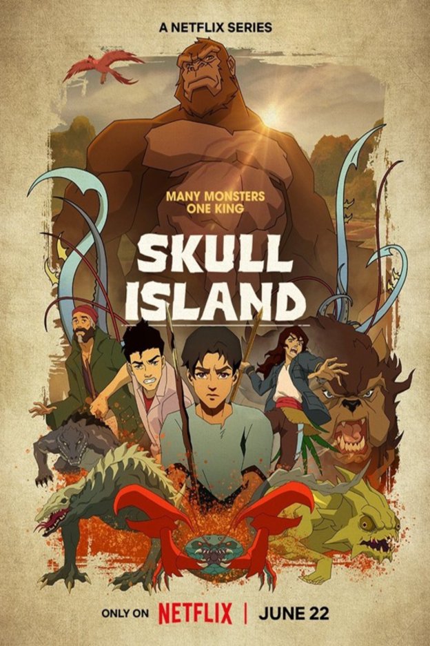 L'affiche du film Skull Island [2023]