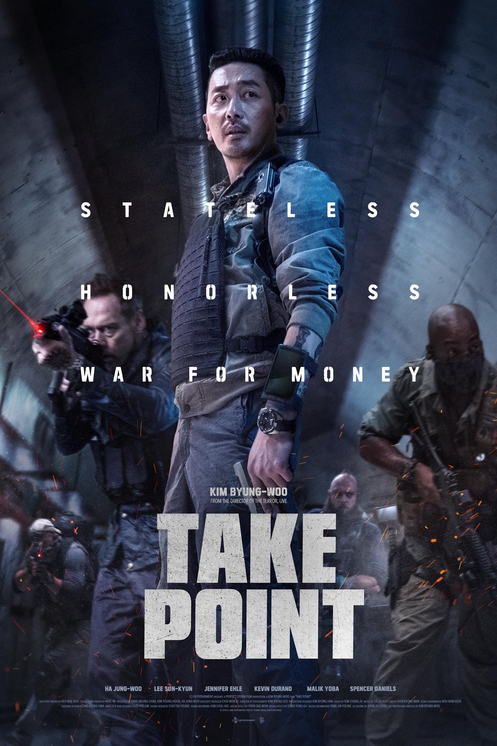 Korean poster of the movie Take Point