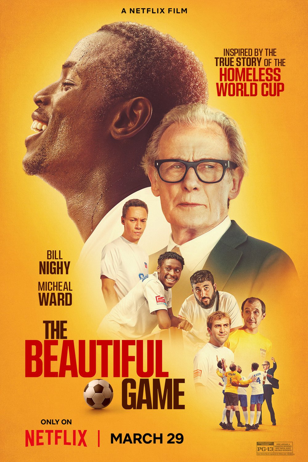 L'affiche du film The Beautiful Game [2024]
