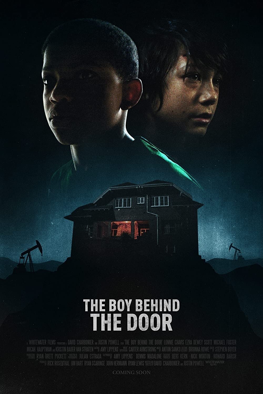L'affiche du film The Boy Behind the Door