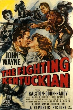 L'affiche du film The Fighting Kentuckian