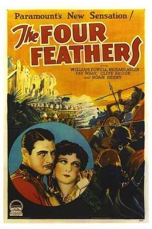 L'affiche du film The Four Feathers