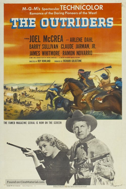 L'affiche du film The Outriders