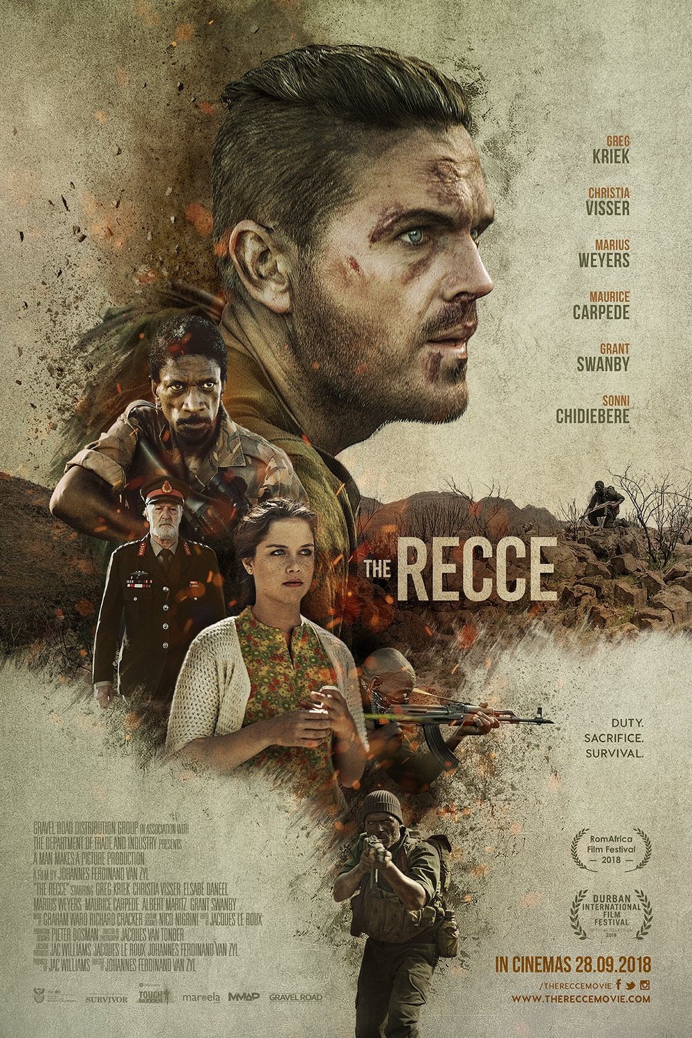 L'affiche du film The Recce [2018]