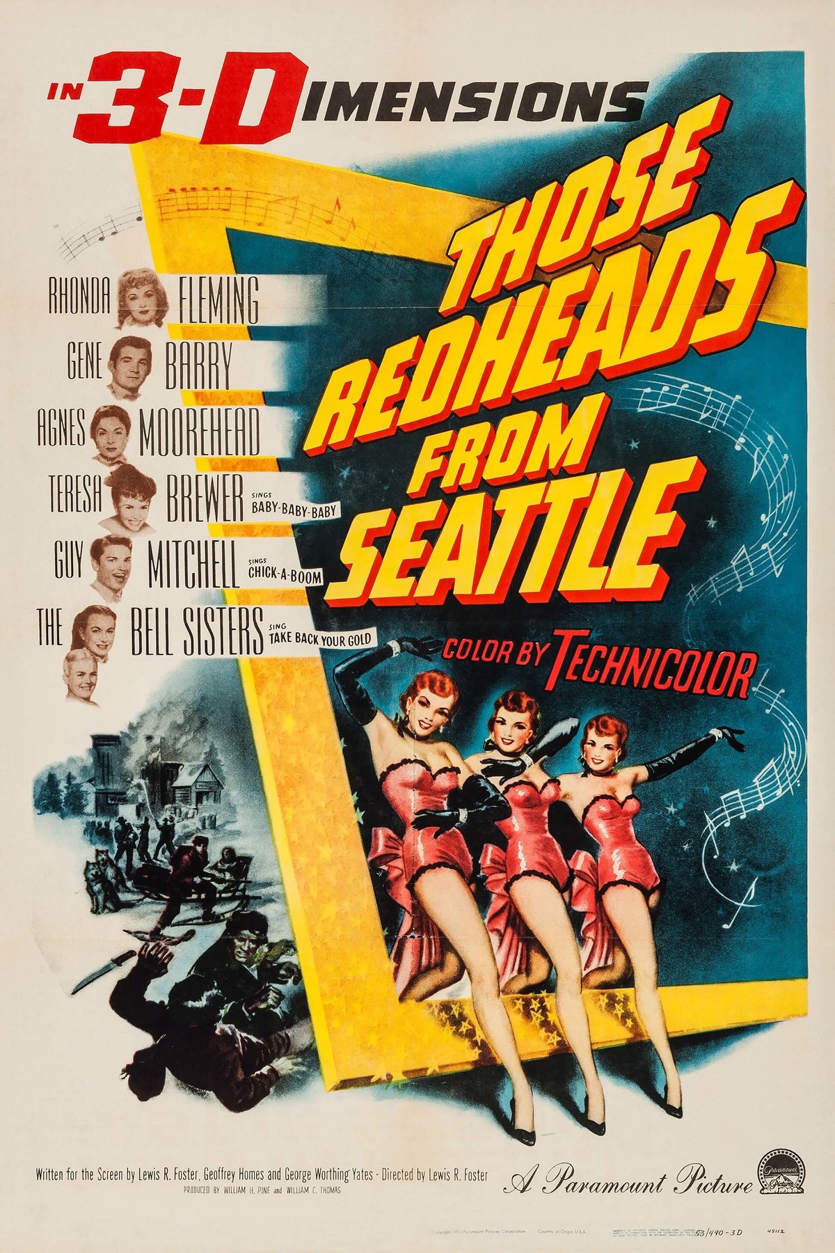 Poster of the movie Those Redheads from Seattle, Smart Guy. [1953]