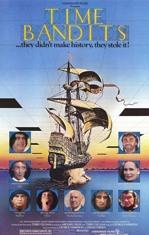 L'affiche du film Time Bandits