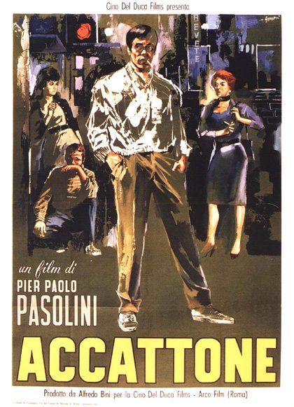 L'affiche du film Accattone