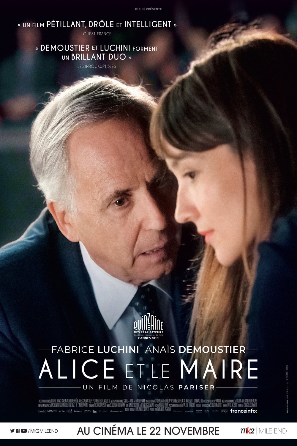 L'affiche du film Alice et le maire