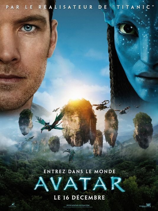 L'affiche du film Avatar