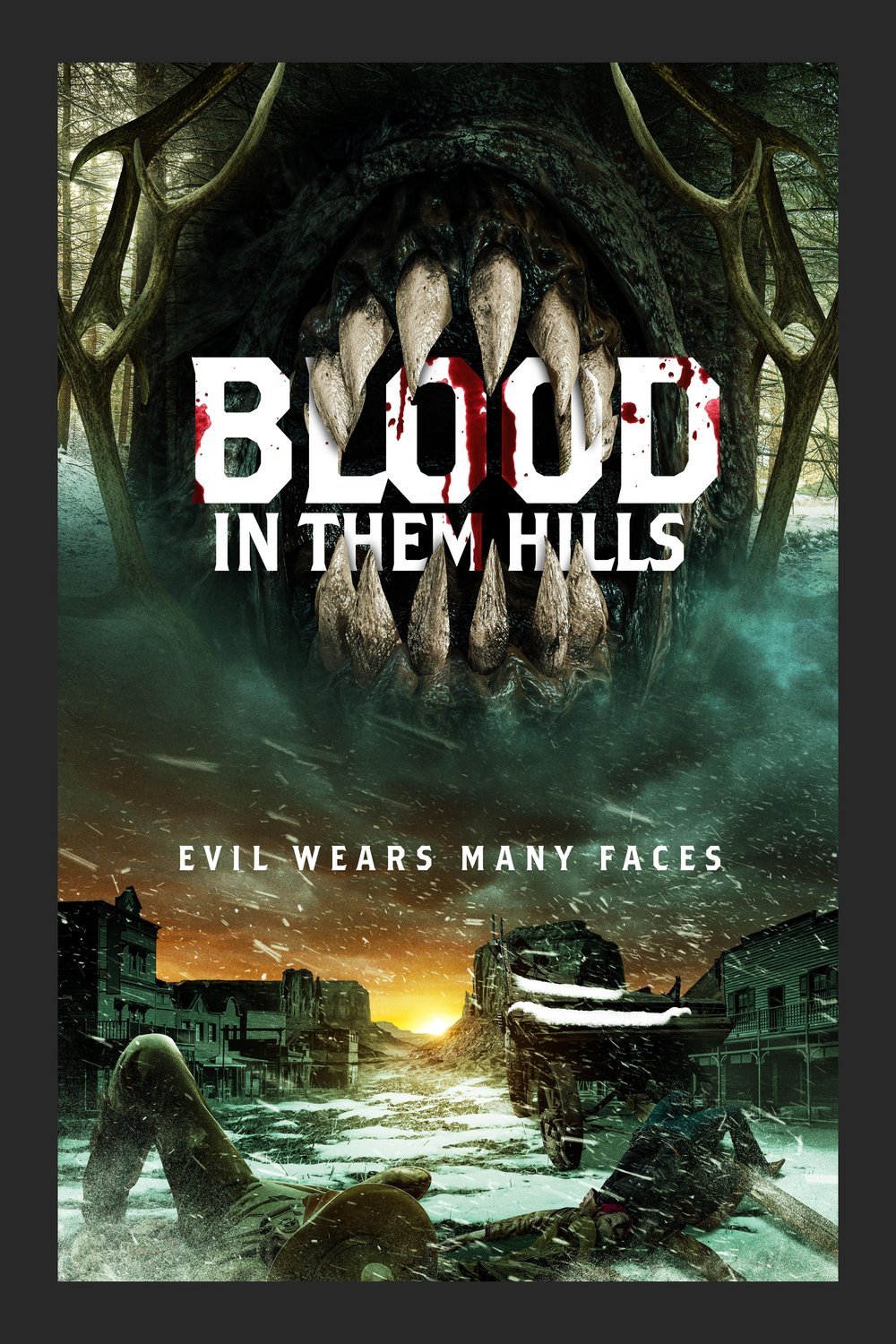 L'affiche du film Blood in Them Hills [2025]