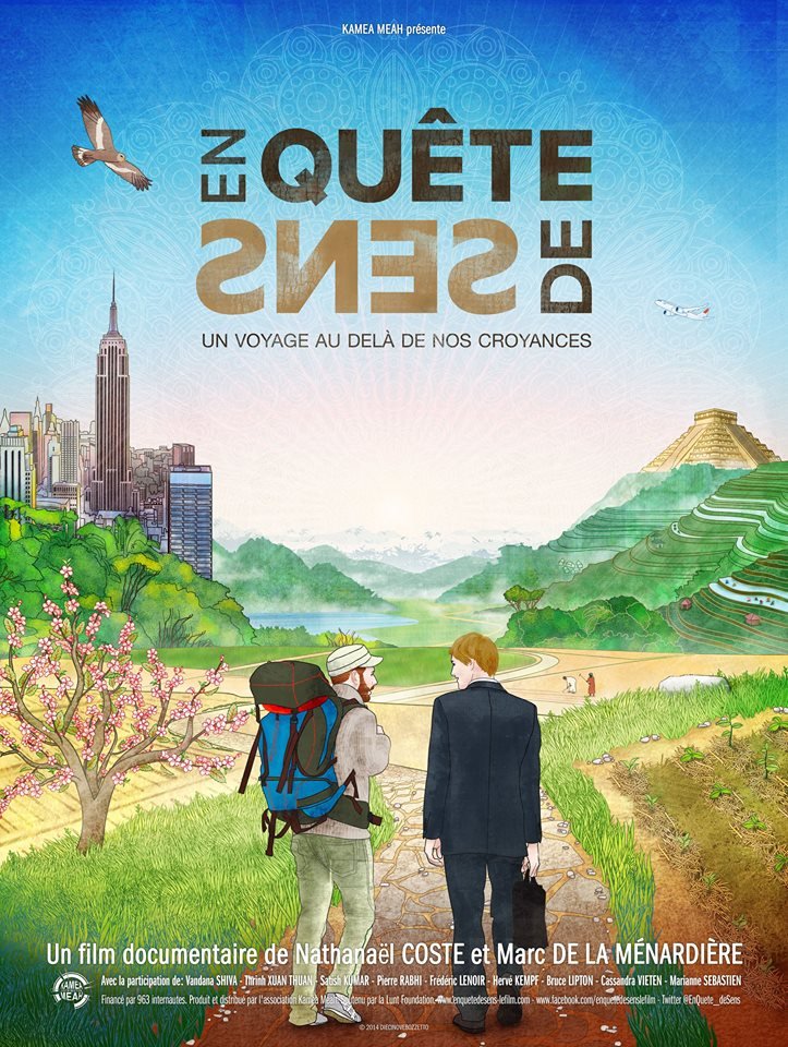 L'affiche du film En quête de sens [2015]